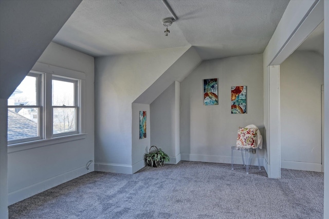 1121 W Knox Ave, Spokane, WA 99205 - additional living space featuring carpet floors and a textured ceiling