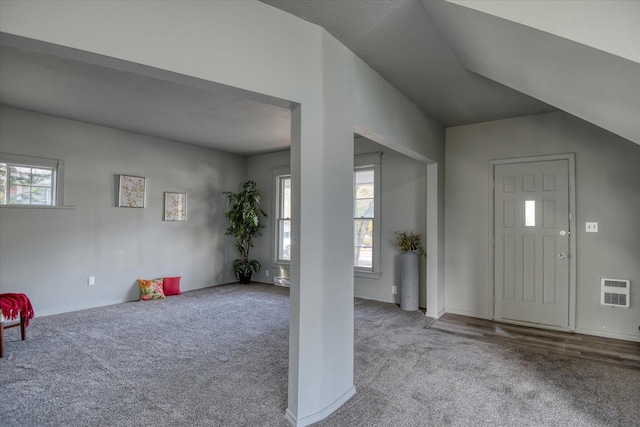 1121 W Knox Ave, Spokane, WA 99205 - entrance foyer featuring carpet, baseboards, and heating unit