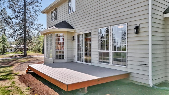 view of deck