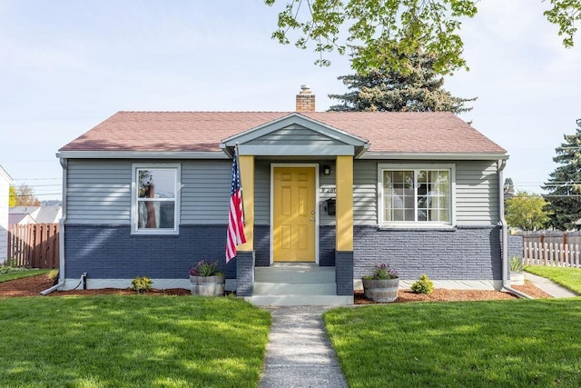 2804 W Crown Ave, Spokane, WA 99205 - view of front facade with a chimney and brick siding
