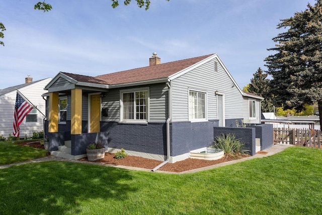 2804 W Crown Ave, Spokane, WA 99205 - view of front of property with brick siding and a chimney