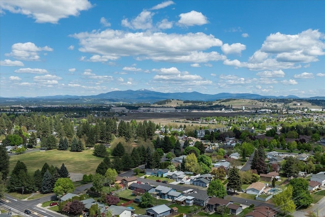 306 E Weile Ave Unit 3, Spokane, WA 99208 - aerial view of residential area featuring a mountain backdrop