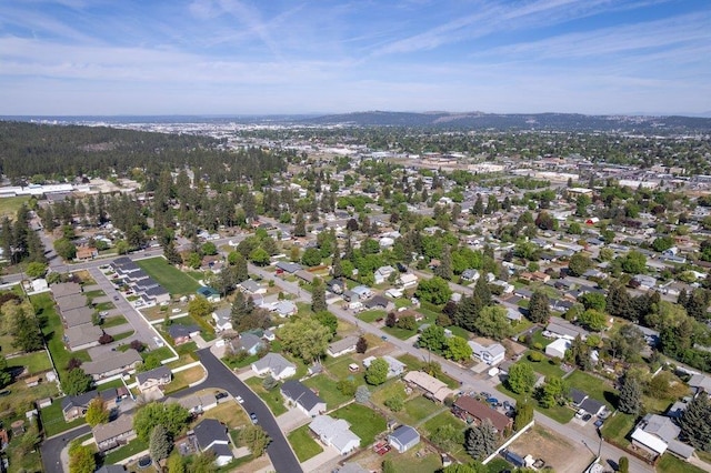 aerial overview of property's location