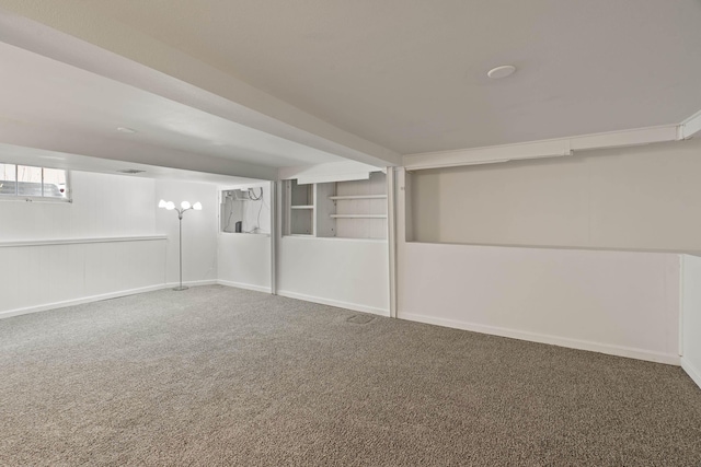 1018 E Broad Ave, Spokane, WA 99207 - finished basement with carpet floors and baseboards