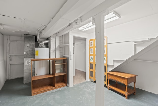 1018 E Broad Ave, Spokane, WA 99207 - finished below grade area featuring gas water heater