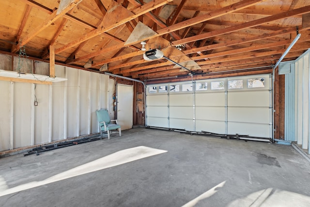 1018 E Broad Ave, Spokane, WA 99207 - garage with a garage door opener