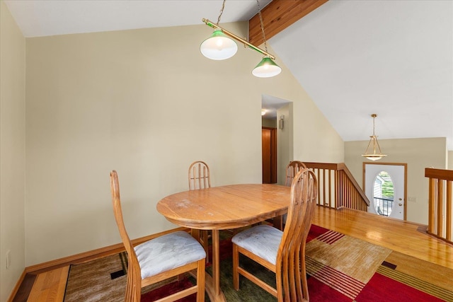 14512 N Dartford Dr, Spokane, WA 99208 - dining area with wood finished floors