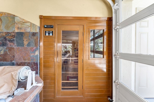 15918 E Cameron Ct, Spokane Valley, WA 99037 - sauna / steam room with wood walls