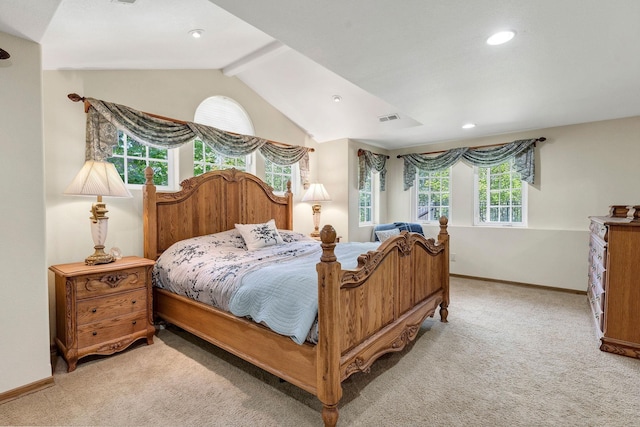 15918 E Cameron Ct, Spokane Valley, WA 99037 - bedroom featuring light carpet, baseboards, and recessed lighting