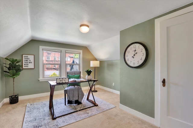 1308 W 11th Ave, Spokane, WA 99204 - carpeted office with vaulted ceiling and baseboards
