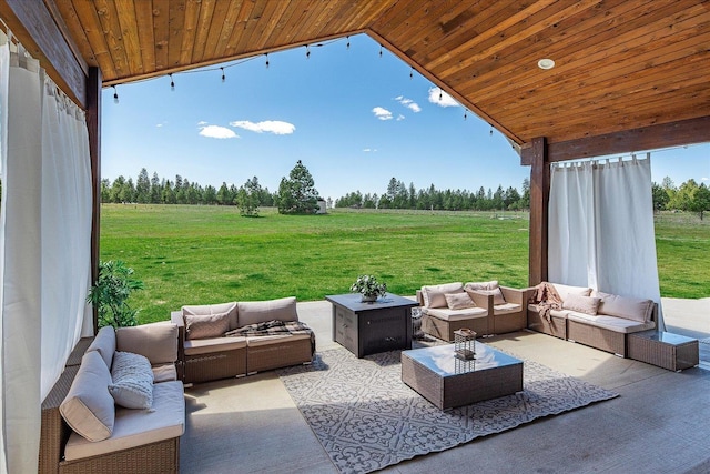15921 W Four Mound Rd, Nine Mile Falls, WA 99026 - overview of rural landscape featuring property boundaries highlighted