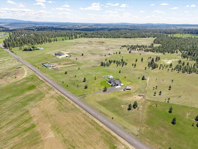 15921 W Four Mound Rd, Nine Mile Falls, WA 99026 - overview of rural landscape