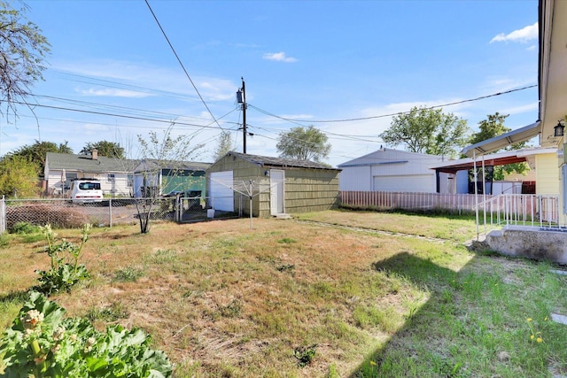 1207 E Garland Ave, Spokane, WA 99207 - view of yard with a shed and an outbuilding