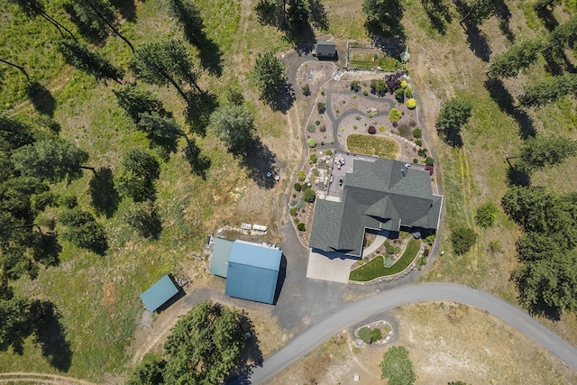 12715 E Deer Creek Rd, Chattaroy, WA 99003 - aerial view of property and surrounding area