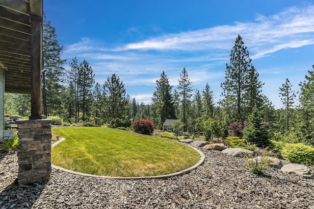 12715 E Deer Creek Rd, Chattaroy, WA 99003 - view of grassy yard