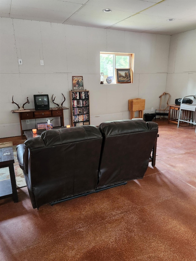 view of living area