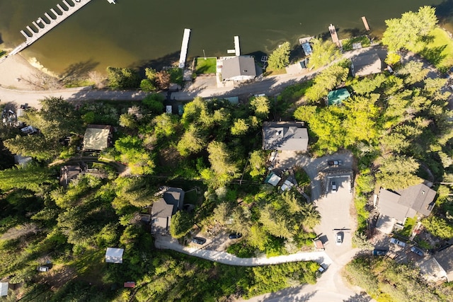 aerial view of property's location