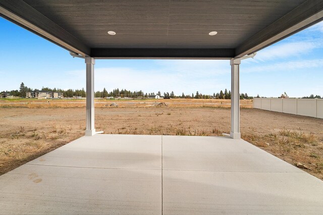 5763 S Sherri Lea Rd, Spokane, WA 99224 - view of patio / terrace featuring fence