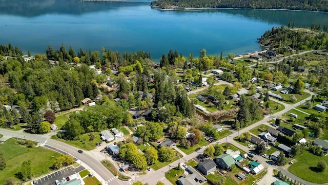 211 4th St, Dover, ID 83825 - aerial view of property and surrounding area featuring a nearby body of water