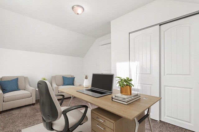 217 S Broadway St, Tekoa, WA 99033 - carpeted office space featuring vaulted ceiling