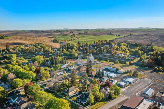 217 S Broadway St, Tekoa, WA 99033 - aerial overview of property's location