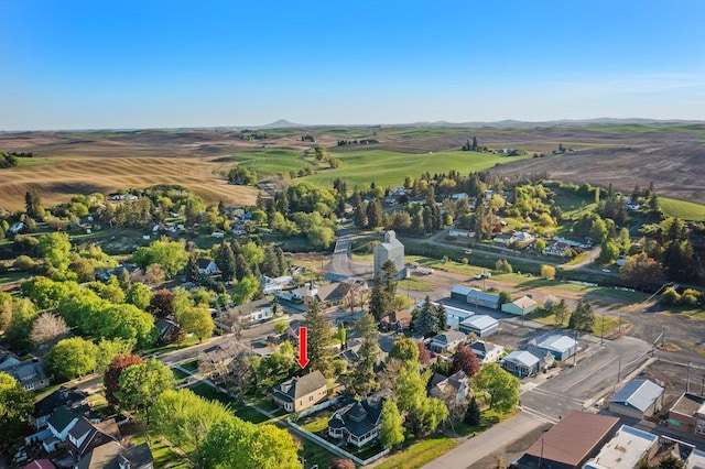 217 S Broadway St, Tekoa, WA 99033 - aerial view of property and surrounding area