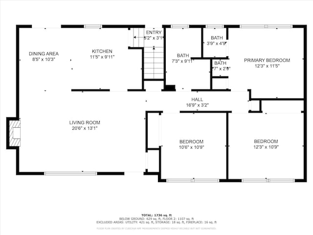 13519 E 26th Ave, Spokane, WA 99216 - home floor plan
