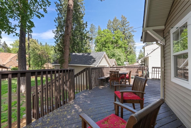 view of deck
