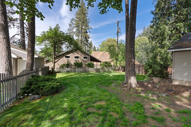 view of yard