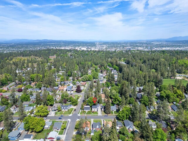 view of property location featuring a mountainous background