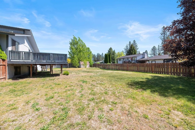 3326 E Pineglen Ave, Mead, WA 99021 - view of yard featuring a deck, a shed, and an outdoor structure