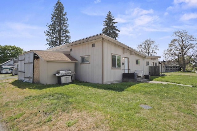 420 E Sanson Ave, Spokane, WA 99207 - view of property exterior featuring a yard