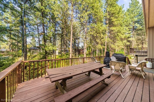 10511 E Cimmaron Dr, Spokane, WA 99206 - view of wooden terrace