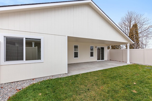 18420 E 1st Ln, Spokane Valley, WA 99016 - rear view of house with a patio area
