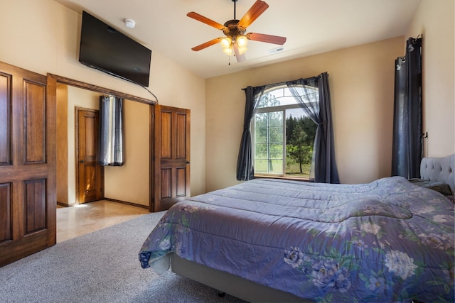 21718 W Watt Rd, Cheney, WA 99004 - bedroom featuring ceiling fan
