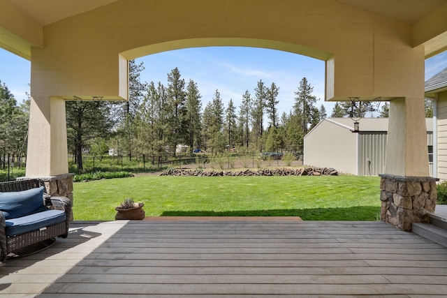 21718 W Watt Rd, Cheney, WA 99004 - view of deck