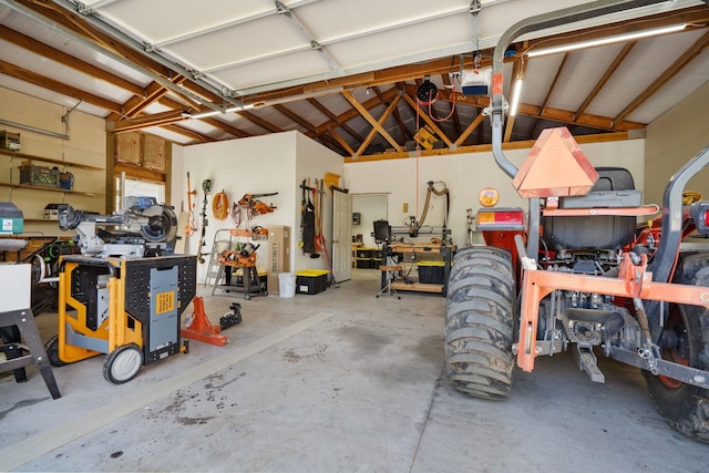 21718 W Watt Rd, Cheney, WA 99004 - garage with a workshop area