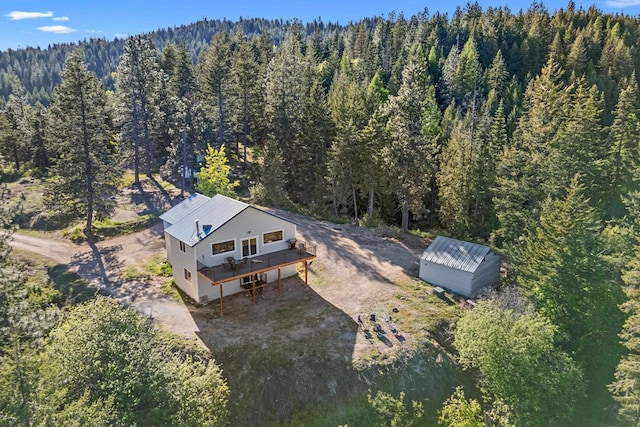 712 Alpen View Ln, Newport, WA 99156 - view from above of property with a forest