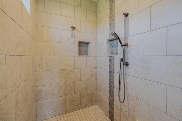 11818 N Mountain Trail Ln, Spokane, WA 99217 - full bathroom featuring a tile shower