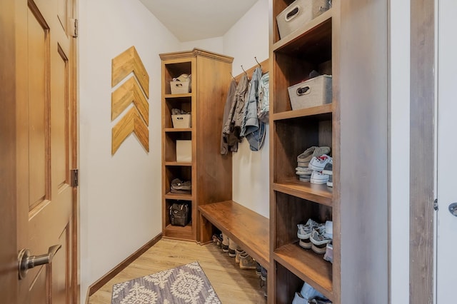 11818 N Mountain Trail Ln, Spokane, WA 99217 - mudroom with light wood-style floors