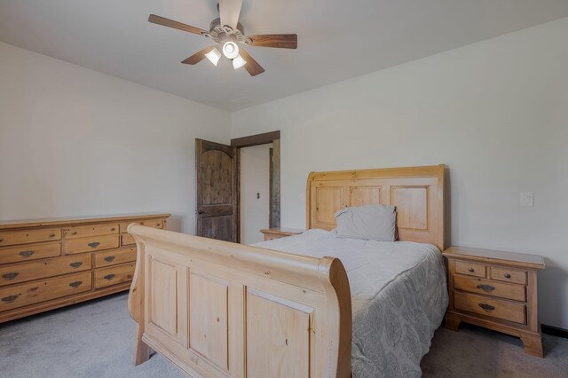 11818 N Mountain Trail Ln, Spokane, WA 99217 - carpeted bedroom featuring a ceiling fan