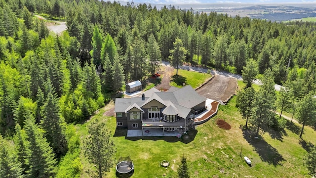 11818 N Mountain Trail Ln, Spokane, WA 99217 - view of subject property featuring a forest