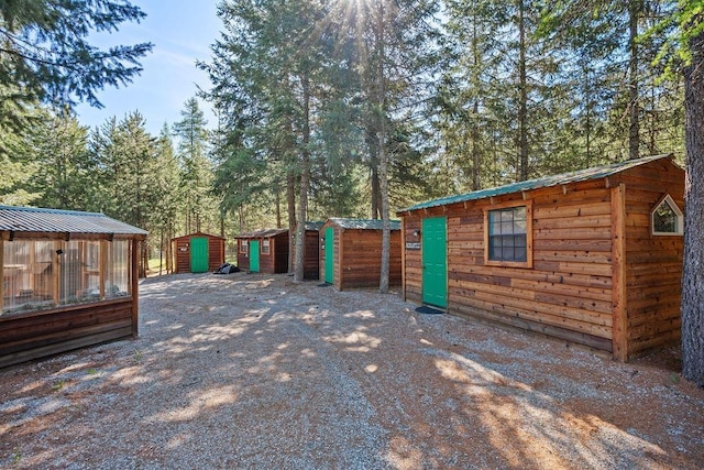 91 Moonlight Ln, Newport, WA 99156 - view of yard featuring a shed and an outdoor structure
