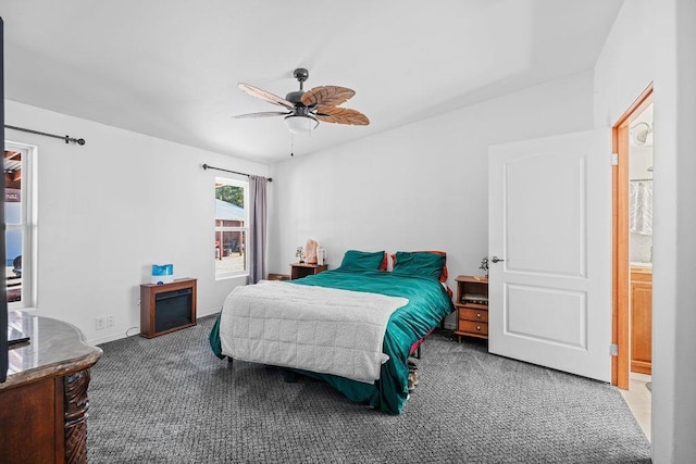 91 Moonlight Ln, Newport, WA 99156 - carpeted bedroom with a ceiling fan