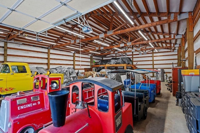 91 Moonlight Ln, Newport, WA 99156 - garage featuring a garage door opener