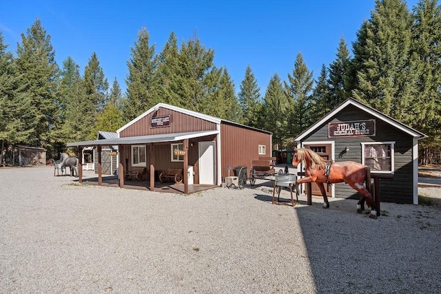 91 Moonlight Ln, Newport, WA 99156 - view of outdoor structure with an outbuilding