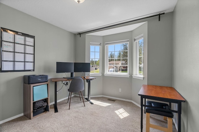 7007 N Tucannon Ct, Spokane, WA 99208 - office space with carpet flooring and baseboards