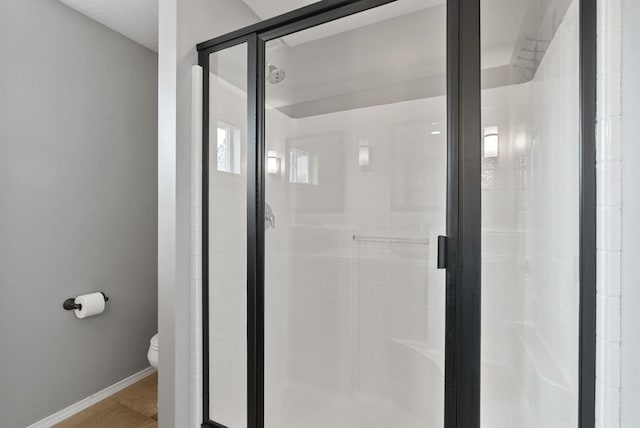 7007 N Tucannon Ct, Spokane, WA 99208 - bathroom with a stall shower