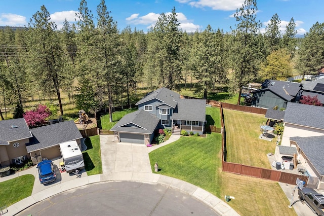 7007 N Tucannon Ct, Spokane, WA 99208 - aerial perspective of suburban area