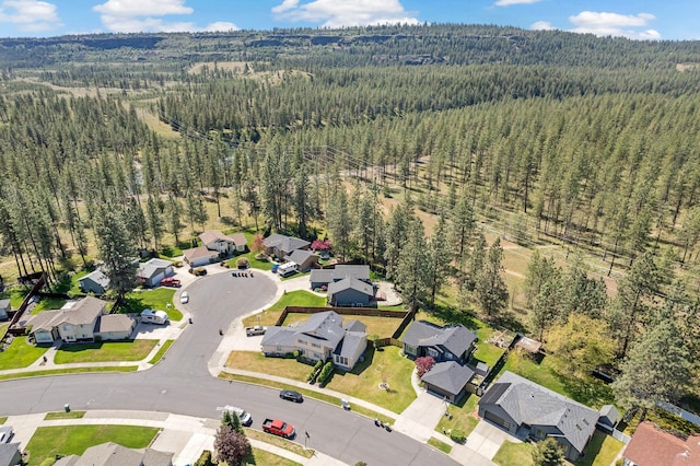 7007 N Tucannon Ct, Spokane, WA 99208 - aerial overview of property's location with nearby suburban area
